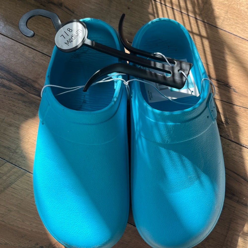 Kids Blue Clogs